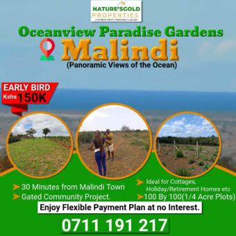 Oceanview Paradise Gardens-Malindi